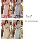 SERINE S 157 PAKISTANI SALWAR SUITS IN COLOURS