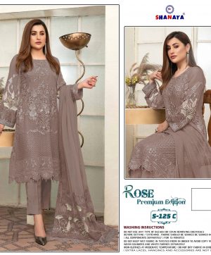 SHANAYA FASHION S 125 C ROSE PAKISTANI SUITS