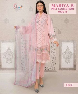 SHREE FABS 2143 MARIYA B VOL 2 SALWAR SUITS