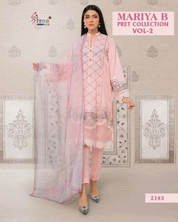 SHREE FABS 2143 MARIYA B VOL 2 SALWAR SUITS