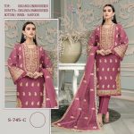 SHREE FABS 745 COLORS WHOLESALE PAKISTANI SUITS