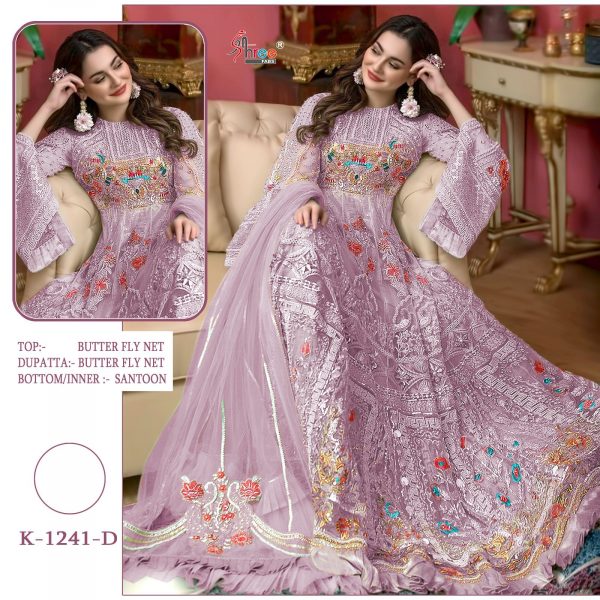 SHREE FABS K 1241 D PAKISTANI SUITS IN INDIA