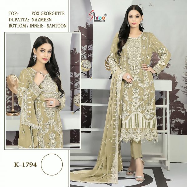 SHREE FABS K 1794 SERIES SALWAR SUITS MANUFACTURER