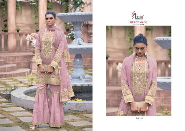 SHREE FABS R 1101 B READYMADE SUITS IN INDIA