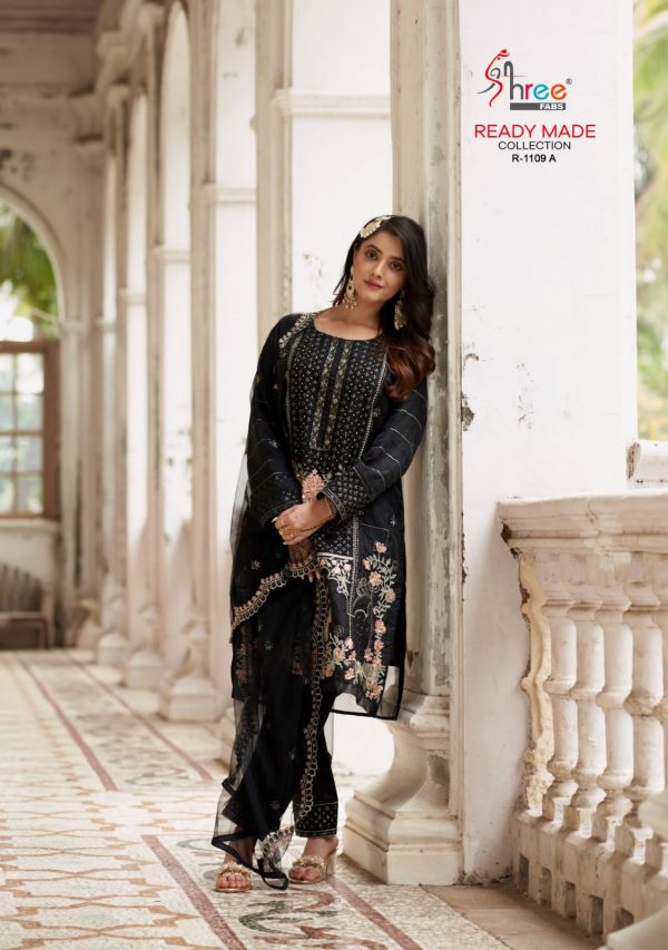 SHREE FABS R 1109 A READYMADE PAKISTANI SUITS