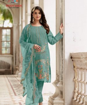 SHREE FABS R 1109 C READYMADE PAKISTANI SUITS