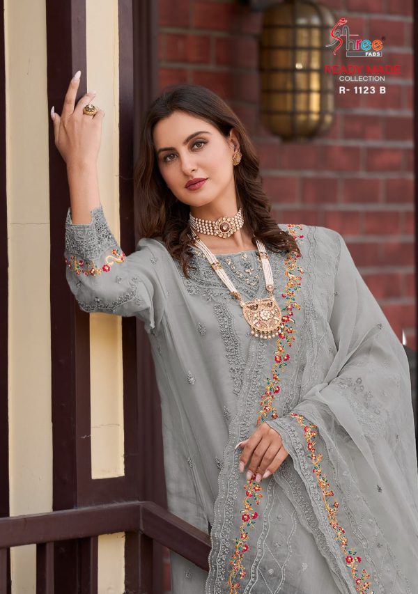 SHREE FABS R 1123 B READYMADE SALWAR SUITS