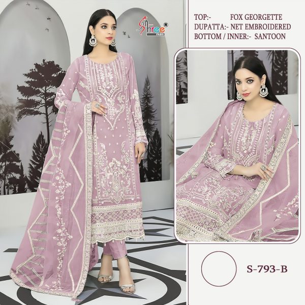 SHREE FABS S 793 SERIES PAKISTANI SUITS IN INDIA