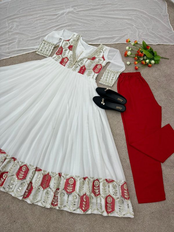 SHREE HARI SR 1545 A DESIGNER GOWN WHOLESALER