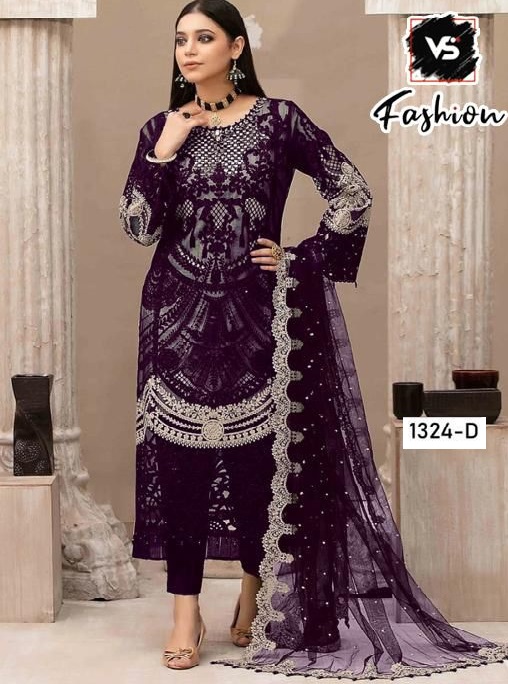 VS FASHION 1324 D PAKISTANI SALWAR SUITS