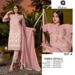 VS FASHION 1337 PAKISTANI SUITS IN COLOURS