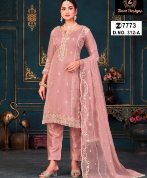 ZIAAZ DESIGNS 312 PAKISTANI SUITS IN INDIA