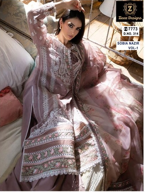 ZIAAZ DESIGNS 314 SOBIA NAZIR VOL 1 PAKISTANI SUITS