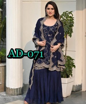 AAROHI DESIGNER AD 071 DESIGNER SUITS WHOLESALE