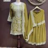 AAROHI DESIGNER AD 079 A TOP SHARARA SUITS