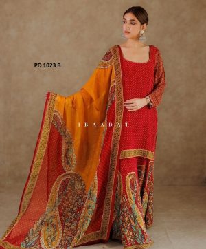 AAROHI DESIGNER PD 1023 B DESIGNER PARTY WEAR