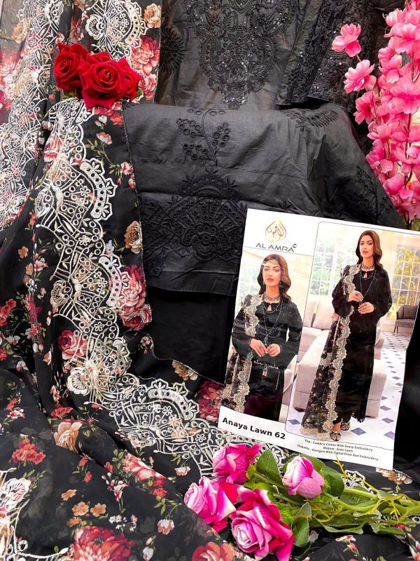 AL AMRA ANAYA LAWN 62 PAKISTANI SUITS IN INDIA