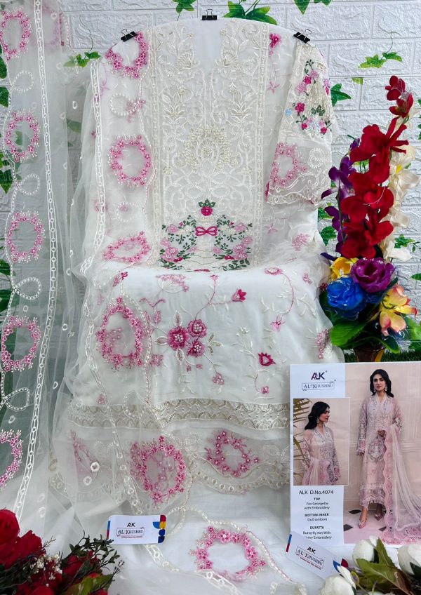 AL KHUSHBU ALK 4074 PAKISTANI SALWAR SUITS