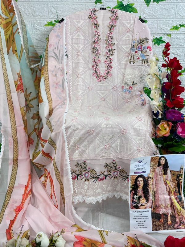 AL KHUSHBU ALK 5006 A TO D MUSHQ VOL 3 SUITS