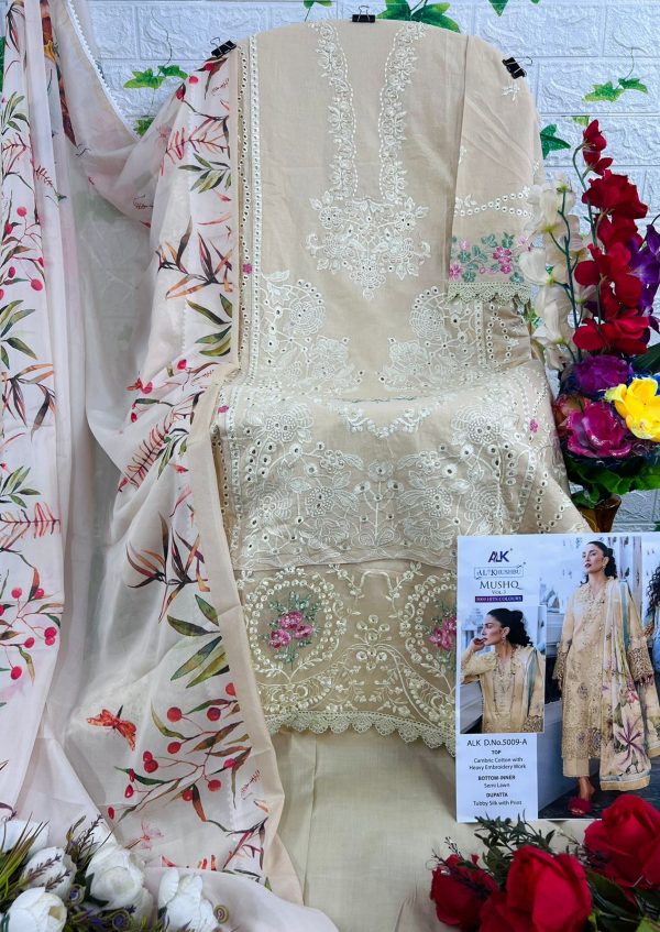 AL KHUSHBU ALK 5009 MUSHQ VOL 3 SUITS IN COLOURS