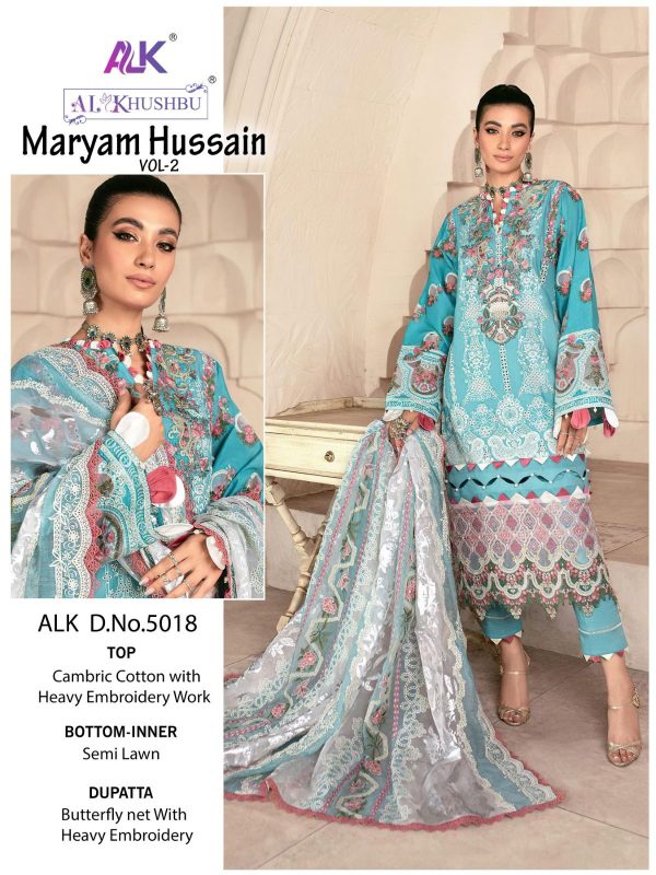 AL KHUSHBU ALK 5018 MARYAM HUSSAIN VOL 2 SALWAR SUITS