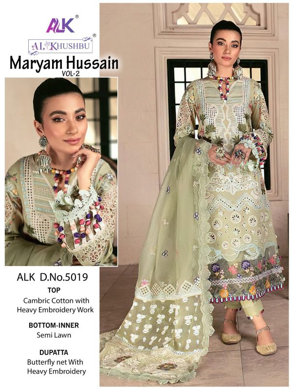 AL KHUSHBU ALK 5019 MARYAM HUSSAIN VOL 2 SALWAR SUITS