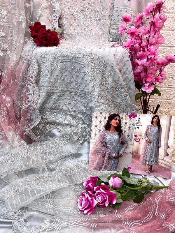 ALIF FASHION A 75 PAKISTANI SUITS IN INDIA