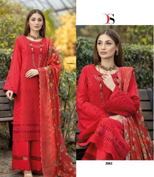 DEEPSY SUITS 3063 ADANLIBAS CHIKANKARI 23 SUITS