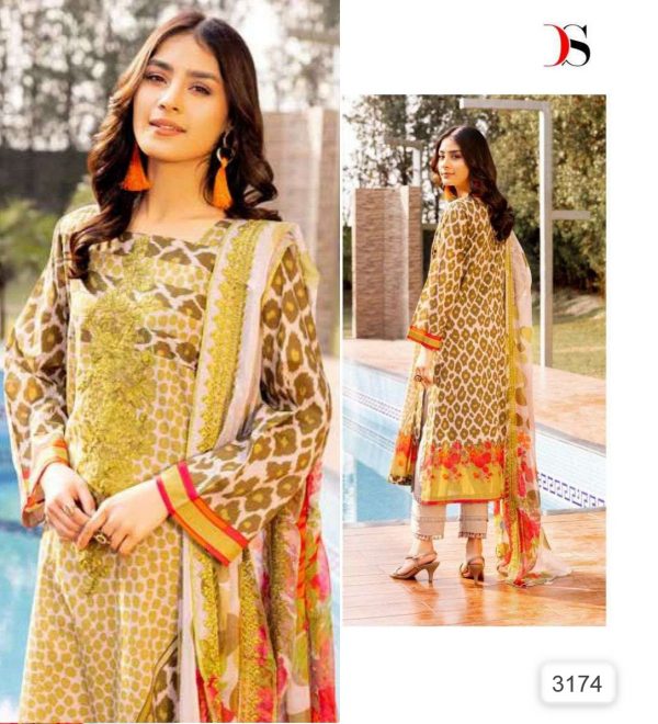 DEEPSY SUITS 3174 PAKISTANI SUITS WHOLESALE