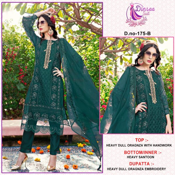 DINSAA SUIT 175 A TO D SALWAR SUITS IN INDIA