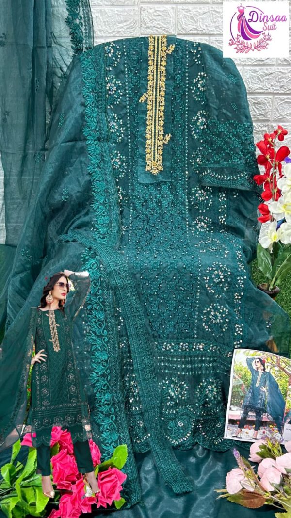 DINSAA SUIT 175 A TO D SALWAR SUITS IN INDIA