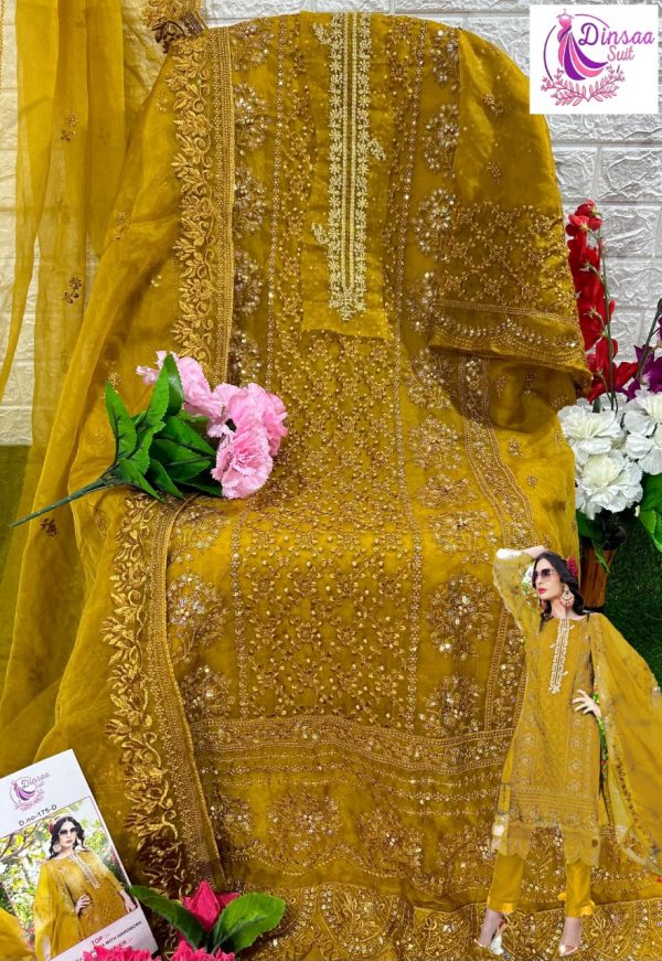 DINSAA SUIT 175 A TO D SALWAR SUITS IN INDIA