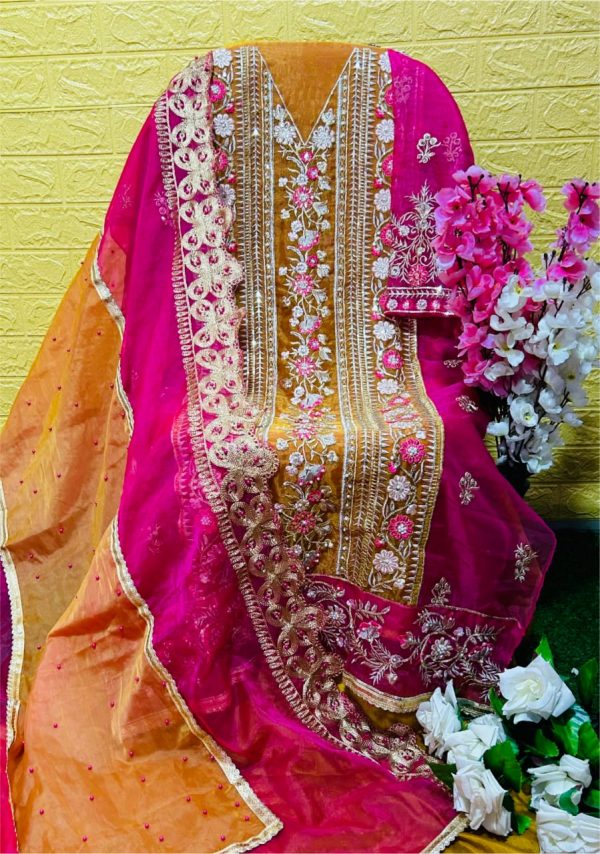 DINSAA SUIT 195 PAKISTANI SALWAR SUITS