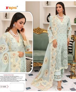 FEPIC C 1325 ROSEMEEN PAKISTANI SALWAR SUITS