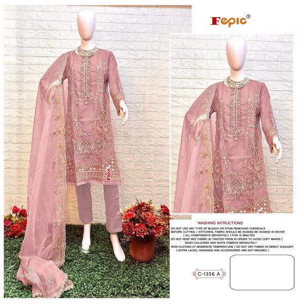 FEPIC C 1356 A ROSEMEEN SALWAR SUITS IN INDIA