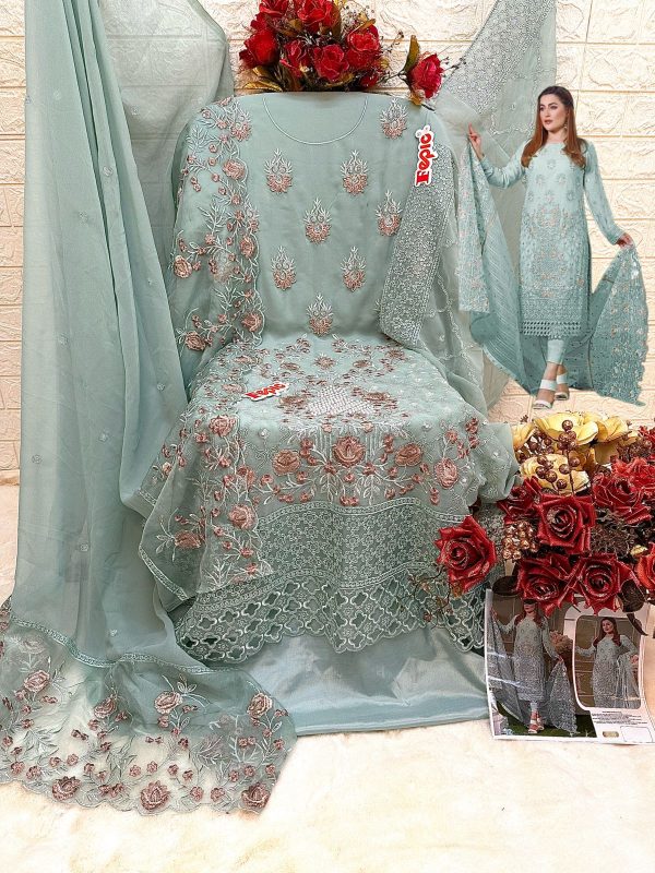 FEPIC D 5248 ROSEMEEN PAKISTANI SUITS IN COLOURS