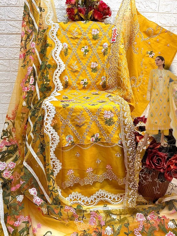 FEPIC D 5251 B ROSEMEEN PAKISTANI SUITS