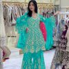 HK 1393 E DESIGNER PARTY WEAR SUITS