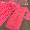 HK 1530 PINK DESIGNER SUITS MANUFACTURER