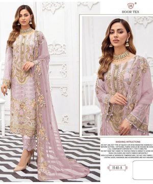 HOOR TEX H 61 A PAKISTANI SALWAR SUITS