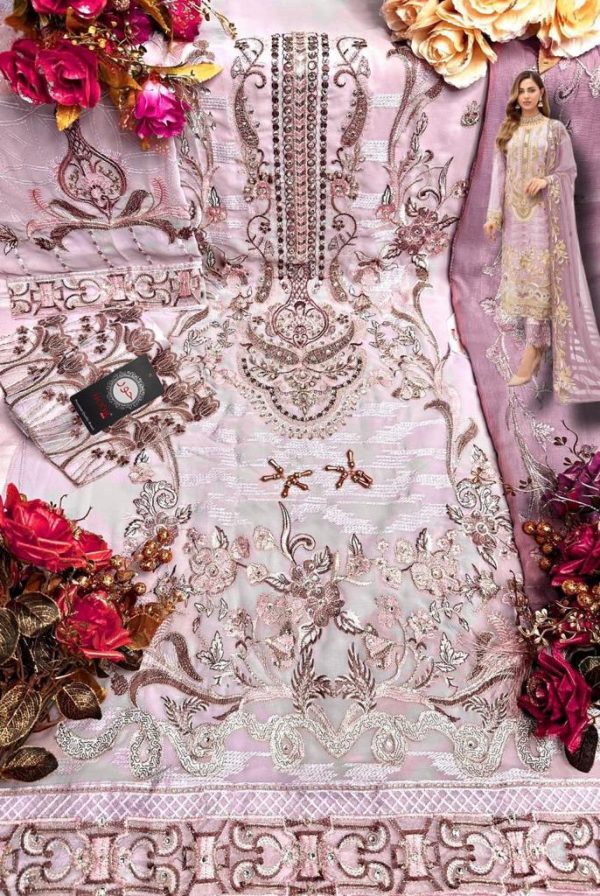 HOOR TEX H 61 A PAKISTANI SALWAR SUITS