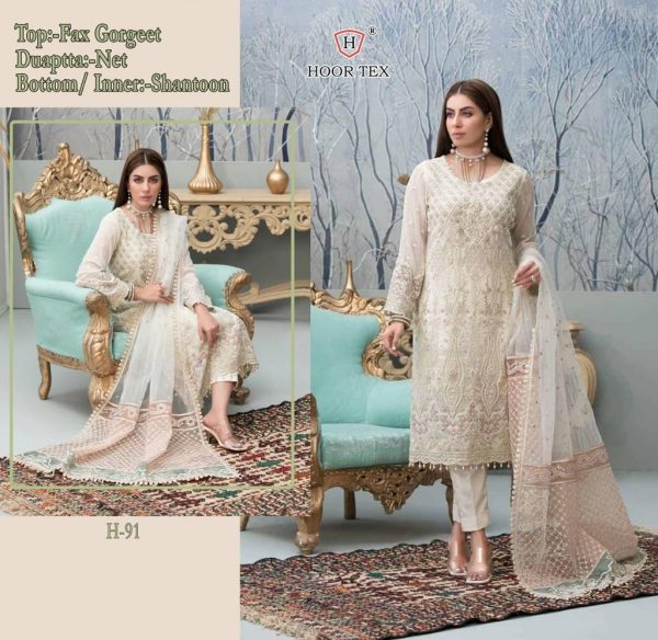 HOOR TEX H 91 SALWAR SUITS MANUFACTURER