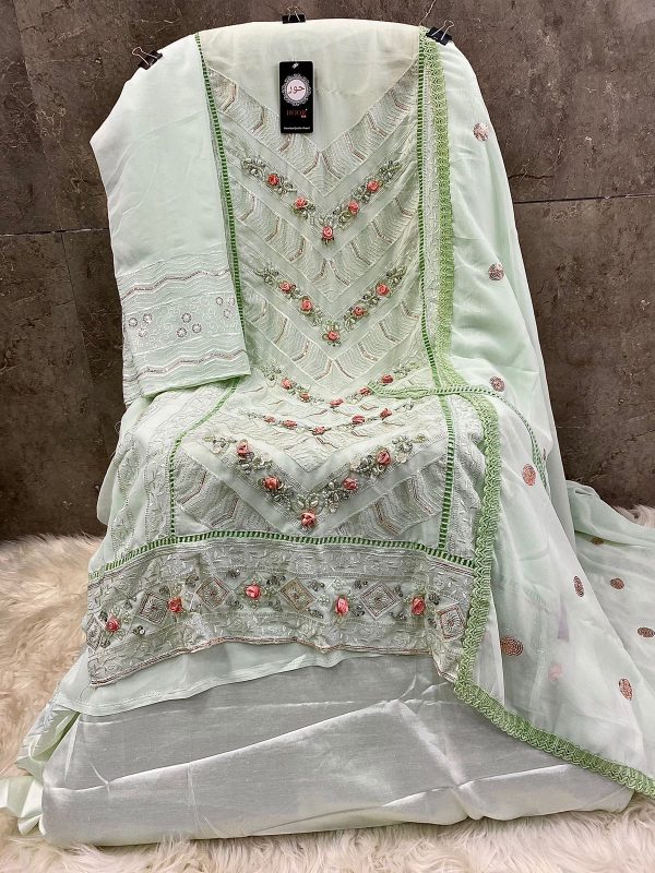 HOOR TEX H 96 A TO G PAKISTANI SUITS WHOLESALE