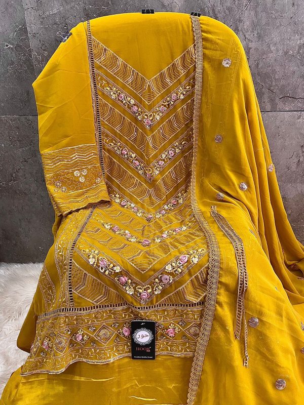 HOOR TEX H 96 A TO G PAKISTANI SUITS WHOLESALE