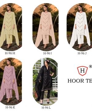 HOOR TEX H 96 H TO L PAKISTANI SUITS WHOLESALE