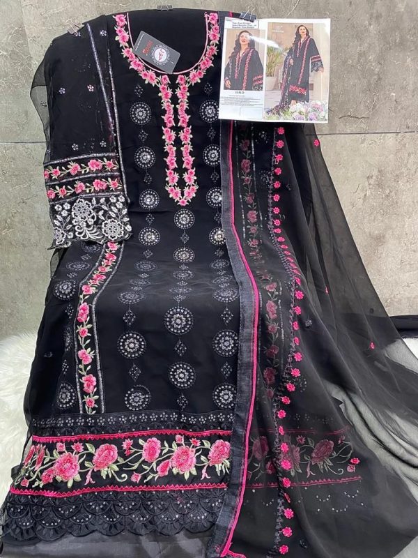 HOOR TEX H 95 A TO E PAKISTANI SALWAR SUITS