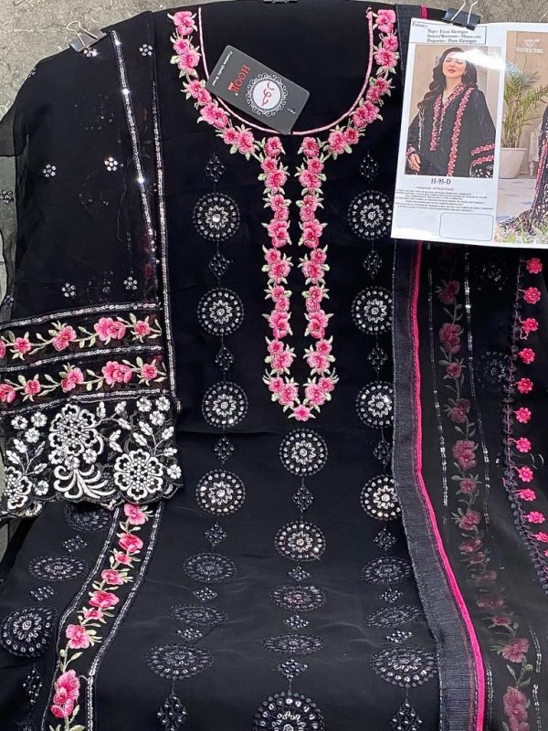 HOOR TEX H 95 A TO E PAKISTANI SALWAR SUITS