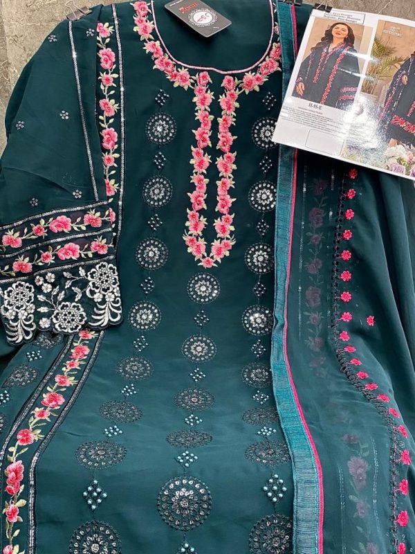 HOOR TEX H 95 A TO E PAKISTANI SALWAR SUITS