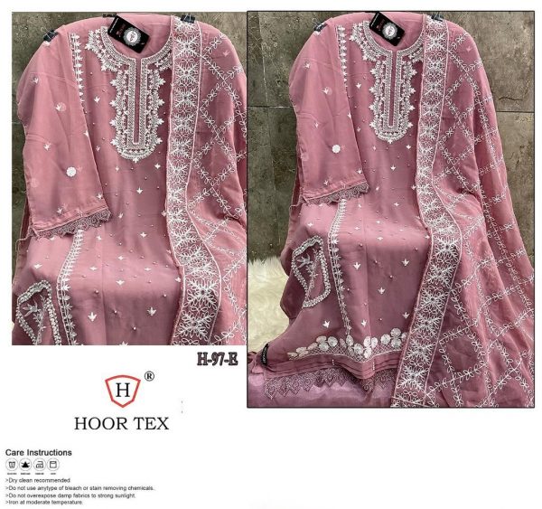 HOOR TEX H 97 A TO F PAKISTANI SALWAR SUITS