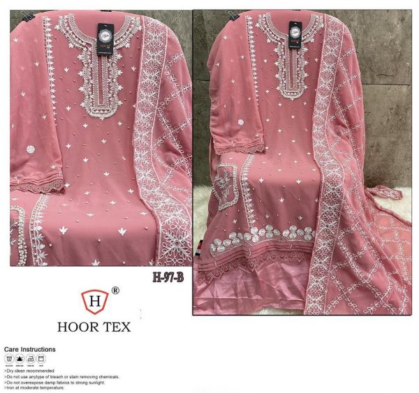 HOOR TEX H 97 A TO F PAKISTANI SALWAR SUITS